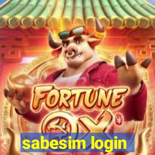 sabesim login